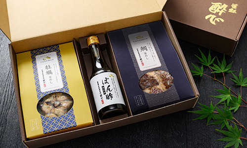 釜めしの素【鯛・牡蠣】とポン酢セット